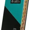 Reina Valera 1960 Triangular Negro Turquesa - Imagen 3
