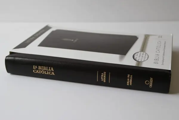 La Biblia Católica Grande / Negra / Cremallera - Imagen 4