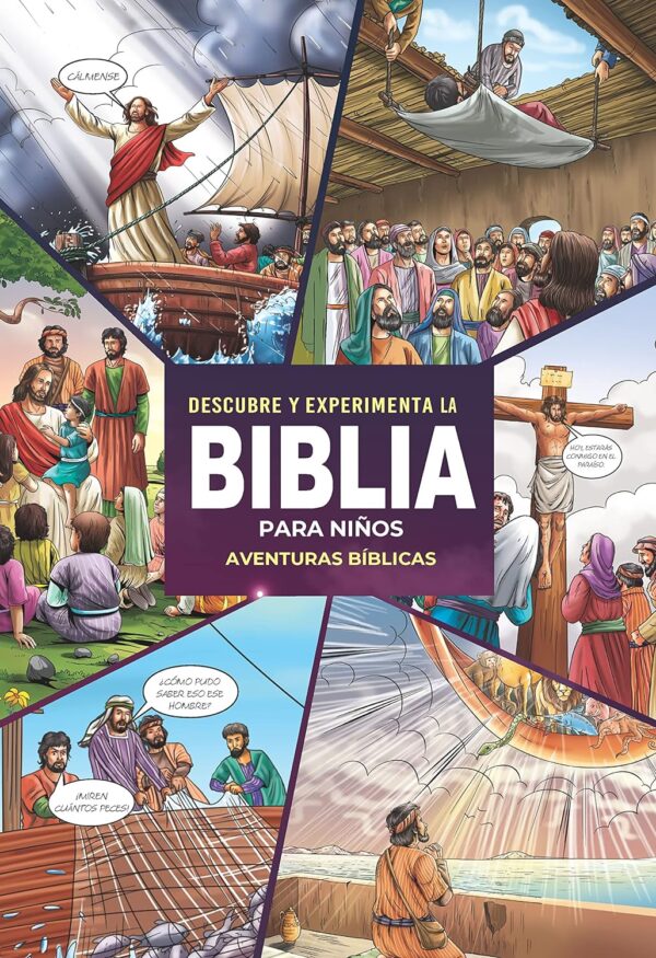 Historias Bíblicas para Niños: Descubre y Experimenta la Biblia