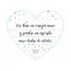 Cuadro Corazón Lazo Artesanal - Imagen 2
