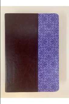 Reina Valera 1960 Letra Grande Morado Marrón - Imagen 4