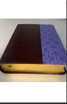 Reina Valera 1960 Letra Grande Morado Marrón - Imagen 3