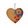Cuadro Corazón Lazo Artesanal