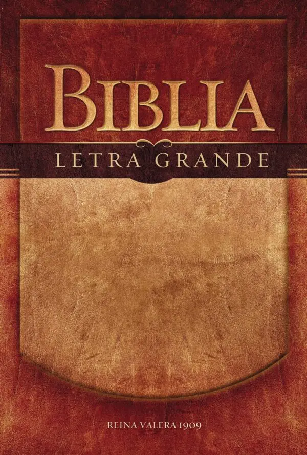 Biblia Letra Grande Rustica RVR1909 - Imagen 2