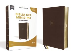 Biblia RVR60/Ministro/Letra Gigante/Café