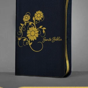 Santa Biblia NTV Edición/zíper/Girasol