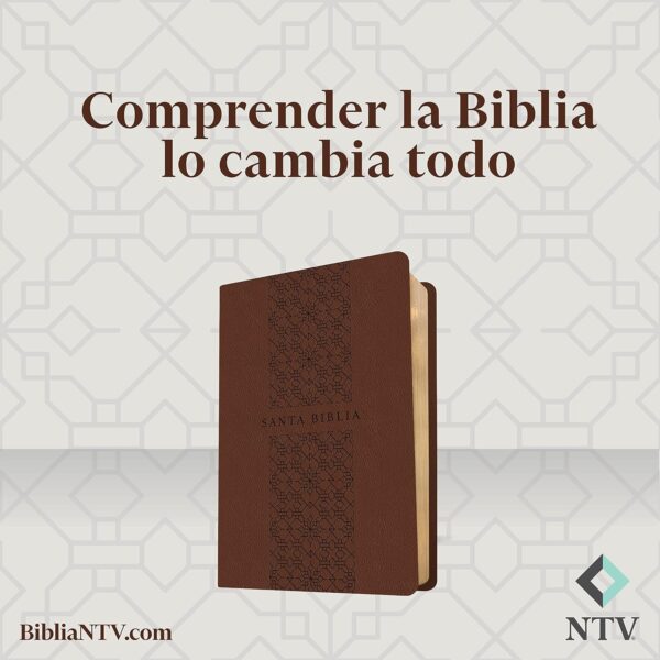 Biblia NTV  Compacta/Letra/Grande/Café - Imagen 9