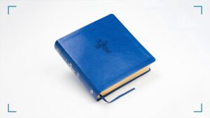 RVR60 Biblia QR Imitación Piel/Azul