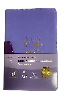 Biblia/RVR1960/Manual/Imitacion/Bitono/Lila