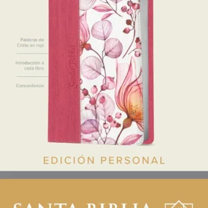 Biblia NTV Personal Letra Grande Rosa con Índice,