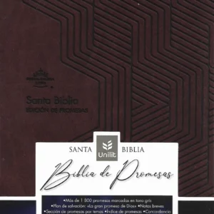 Biblia RVR60 Promesas Letra Gigante Marrón