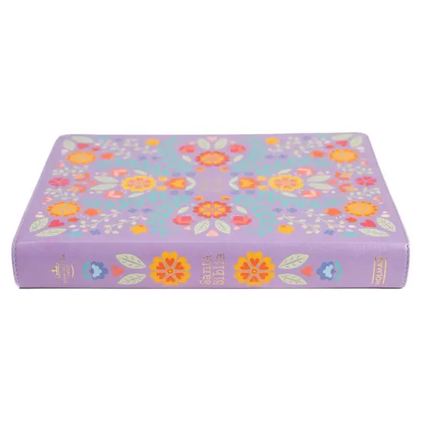 Biblia RVR60/ Letra Gigante/ Floreada - Imagen 4