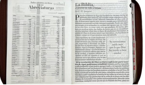 RVR60 Biblia Tamaño Super Gigante con Índice y Cierre