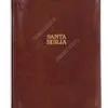 RVR 1960 Biblia letra gigante café piel