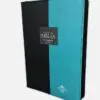 RVR 1960 Biblia Letra RVR60 Letra Gigante negro/Turquesa