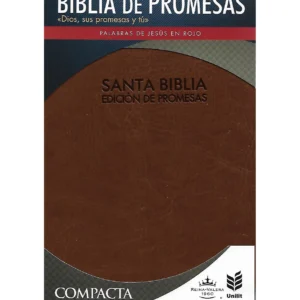 Biblia/RVR60/Promesas/Compacta/Cafe