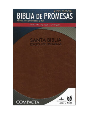 Biblia/RVR60/Promesas/Compacta/Cafe