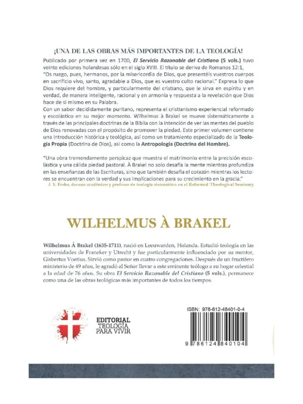 Servicio Razonable del Cristiano Vol1 - Imagen 2