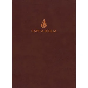 Biblia Ultrafina Marrón Piel Fabricada con índice