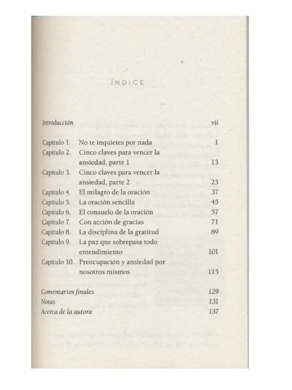 La Respuesta a la Ansiedad/ Libro - Imagen 2