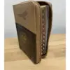 Biblia Rina valera 1960 Letra grande 11 puntos tamaño portatil café Aguila con índice
