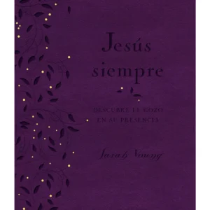 Jesús Siempre Piel Italiana Lila
