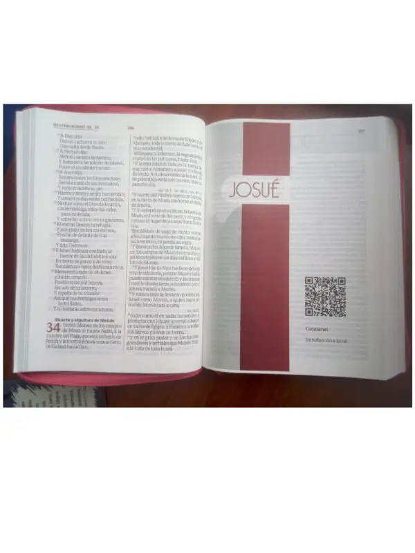 Biblia RVR/ Azul Menta/ Canto Blanco - Imagen 2