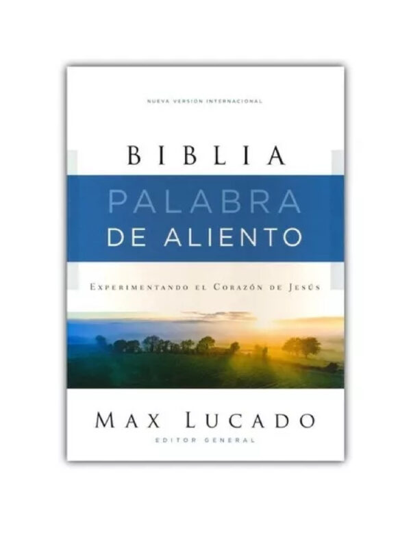 Biblia NVI Max Lucado Piel Azul