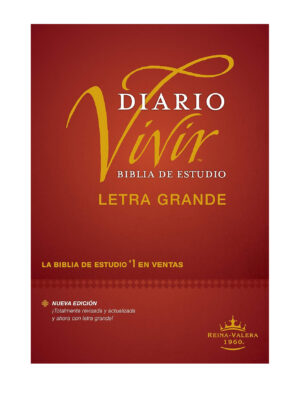 Biblia RVR60 Estudio Diario Vivir Letra Grande