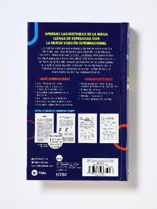 Biblia Niños NVI Texto revisado 2022 - Imagen 2