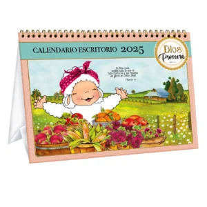 Calendario Ovejitas Escritorio 2025