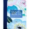 Reina Valera 60 Letra Grande Azul Flores