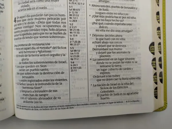 Biblia NTV de Referencia Ultrafina - Imagen 6