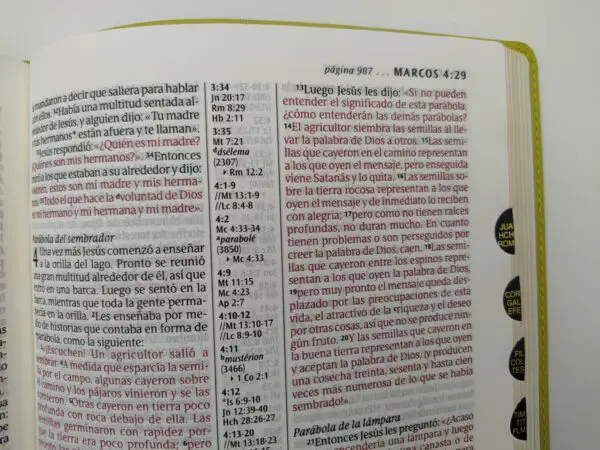 Biblia NTV de Referencia Ultrafina - Imagen 5
