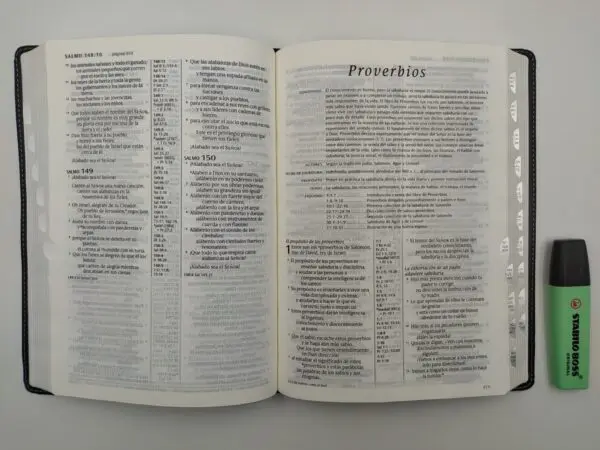 Biblia NTV de Referencia Ultrafina / Negra - Imagen 6