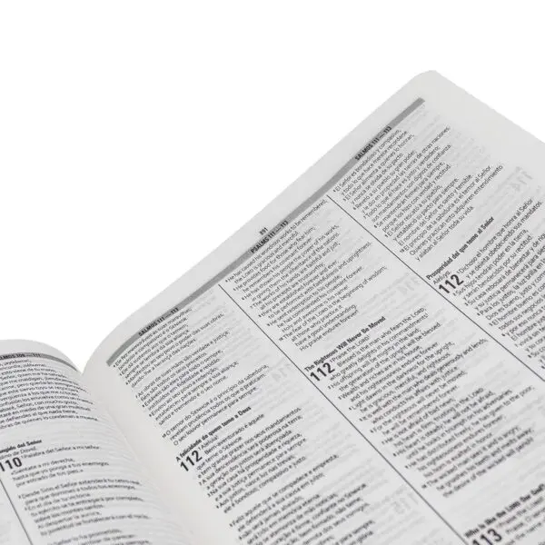 Biblia Trilingüe Portugués English Español - Imagen 5