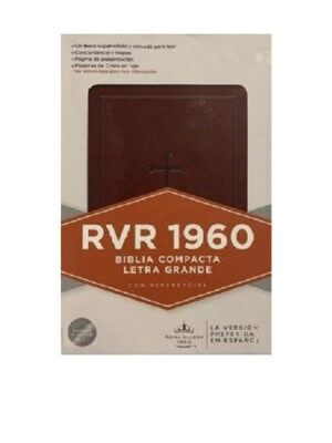 Biblia RVR 1960 Compacta Marrón