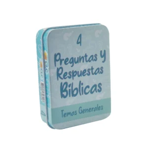 Preguntas Y Respuestas Bilingüe N.4 /Caja Metálica