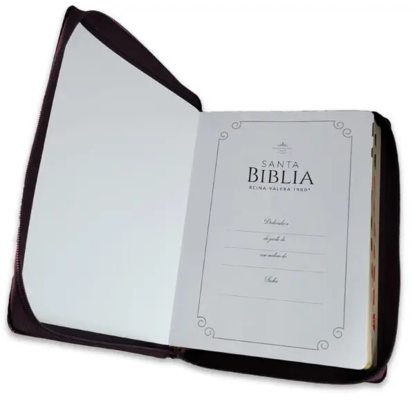 Biblia Gigante 15 puntos RV1960  Café Oscuro - Imagen 4