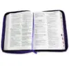 Biblia Letra Gigante 15 puntos RV1960 Lila  Negro - Imagen 3