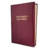 Biblia Bilingüe RV1960 - KJV Letra Grande Borgoña