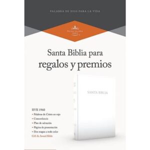 Biblia RVR60 Regalos Y Premios Blanco