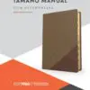 Biblia RVR60/ Tamaño Manual Letra Grande Cafe Duo Tono - Imagen 3