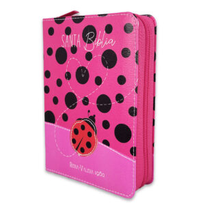 Biblia RVR60/ Fucsia/ Mariquita Con Topos