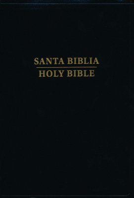 Biblia Bilingüe 1960/KJV Letra Grande Negro