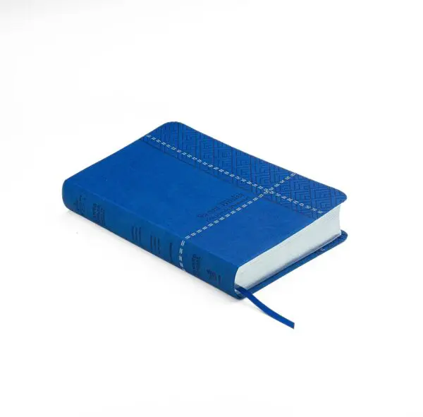 Biblia RVR60 Letra Grande / Tamaño Manual Azul - Imagen 3