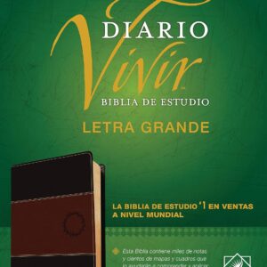 Biblia NTV de Estudio Diario Vivir Letra Grande Café