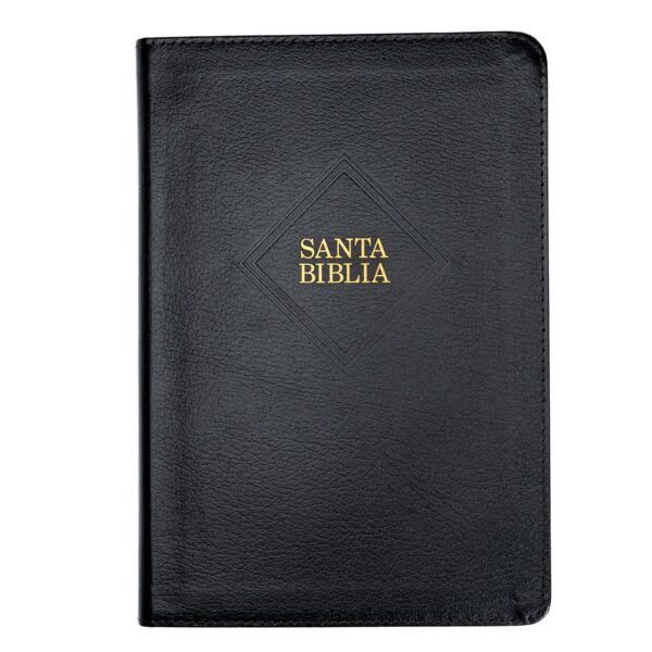 Biblia RVR60/ Letra Gigante/ Negro Piel Fabricada