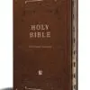 Biblia Ingles KJV Café Índice Letra Gigante
