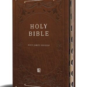 Biblia Ingles KJV Café Índice Letra Gigante